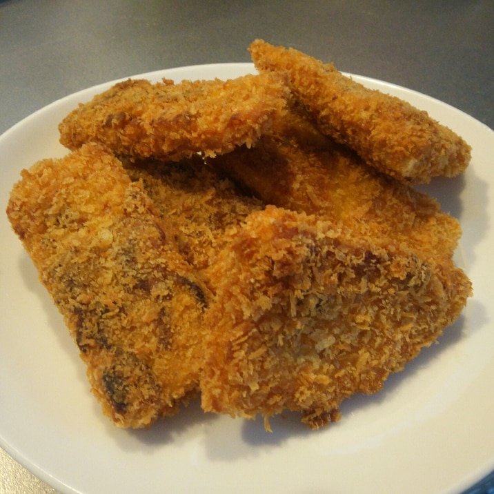 残り物リメイク! お好み焼きフライ